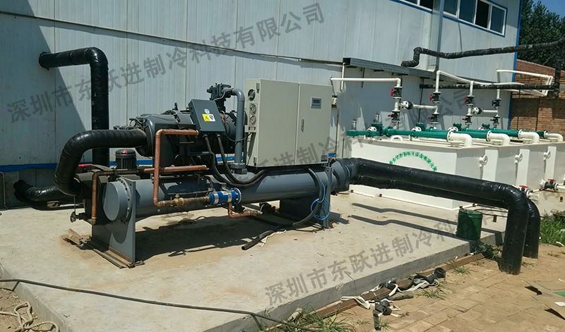化工反應釜冷卻低溫冷水機應用現場